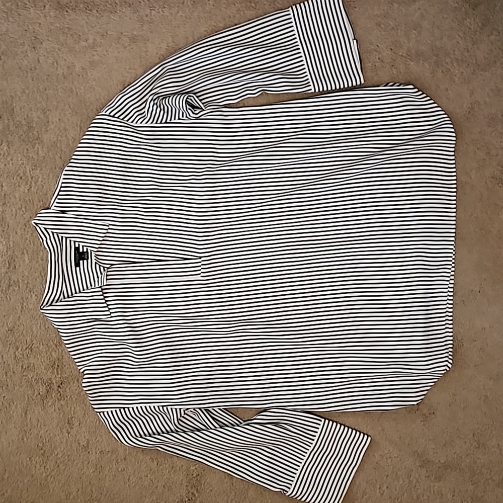 Ann Taylor striped tunic, sz XL
